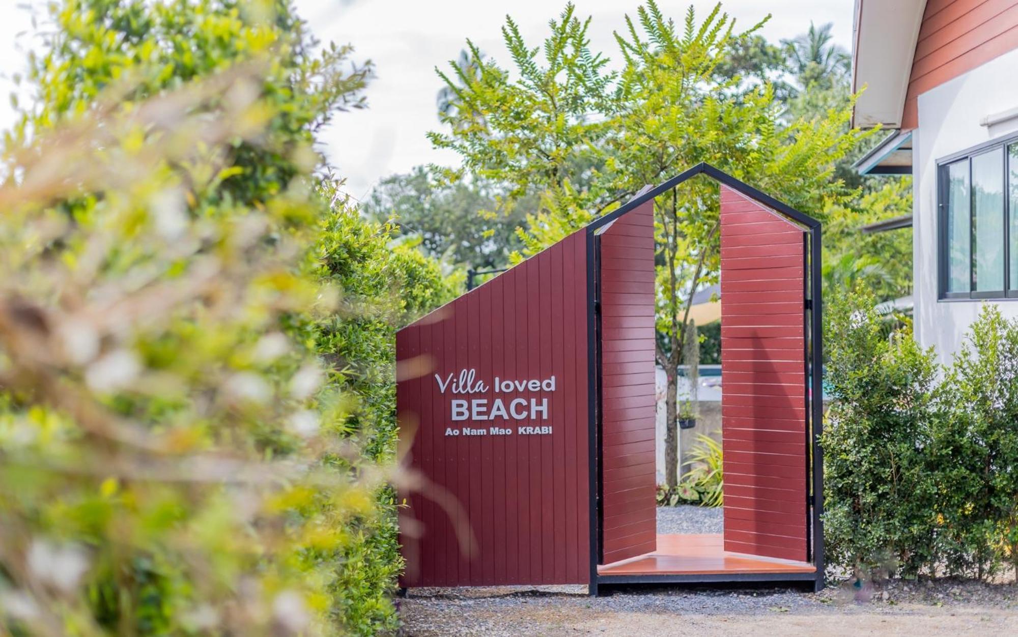 Villa Loved Beach 1 Ao Nam Mao Eksteriør billede