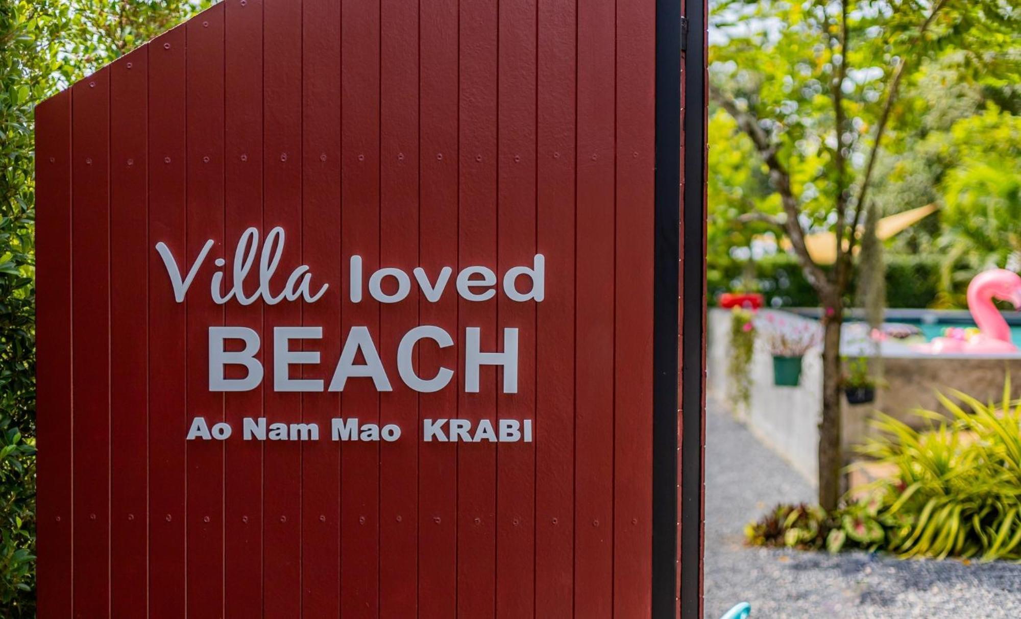 Villa Loved Beach 1 Ao Nam Mao Værelse billede